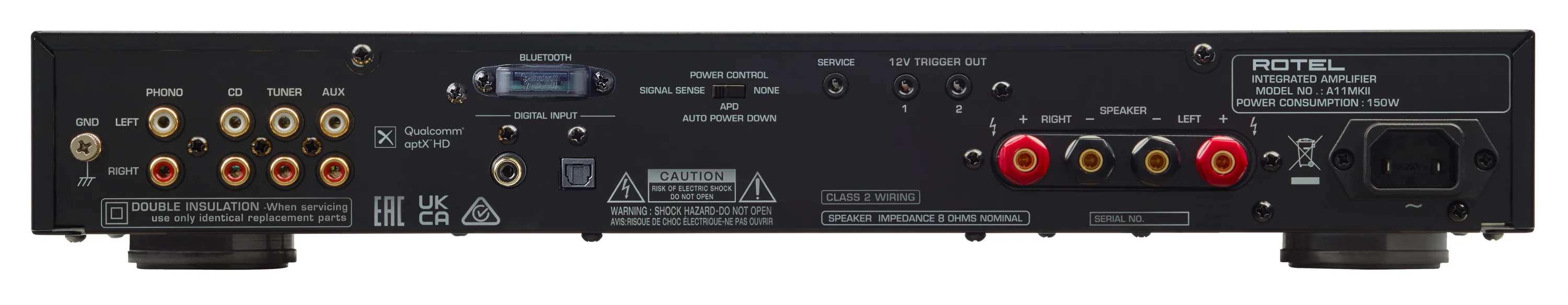 Rotel A11MKII Integrated Amplifier - Image 3